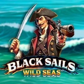 Black Sails Wild Seas logo by Infinity Dragon Studios at Trips CasinoBlack Sails Wild Seas