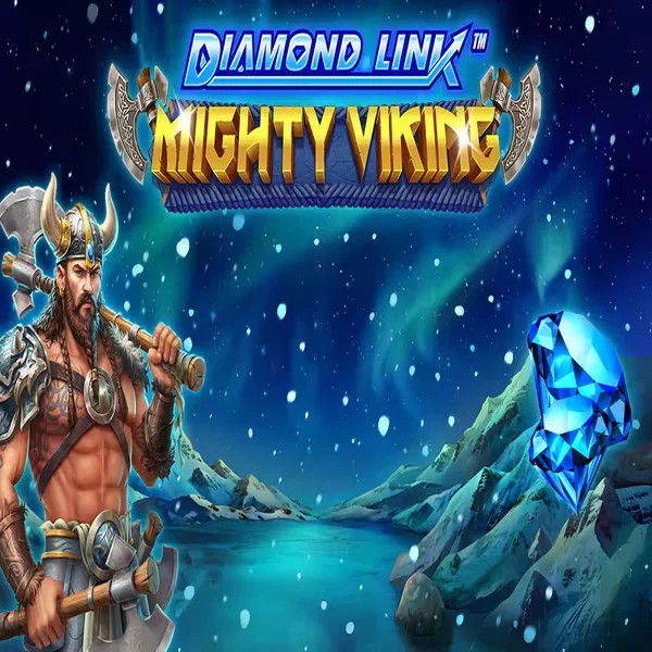 Slots logo of Diamond Link Mighty Viking from Greentube at Trips Casino