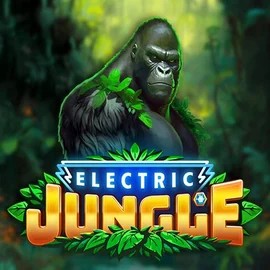 Electric Jungle slot logo by Atomic Slot Lab at Trips CasinoElectric Jungle