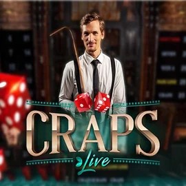 Live Craps slot visual from Evolution available on tripscasinoo.com