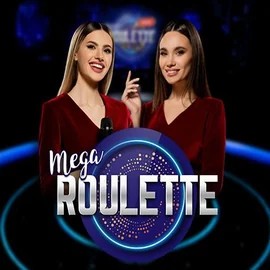 Mega Roulette logo by Pragmatic Play at Trips Casino
