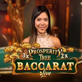 Prosperity Tree Baccarat logo by Evolution at Trips Casino