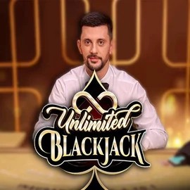 Unlimited Blackjack slot icon by Ezugi, available at Trips Casino